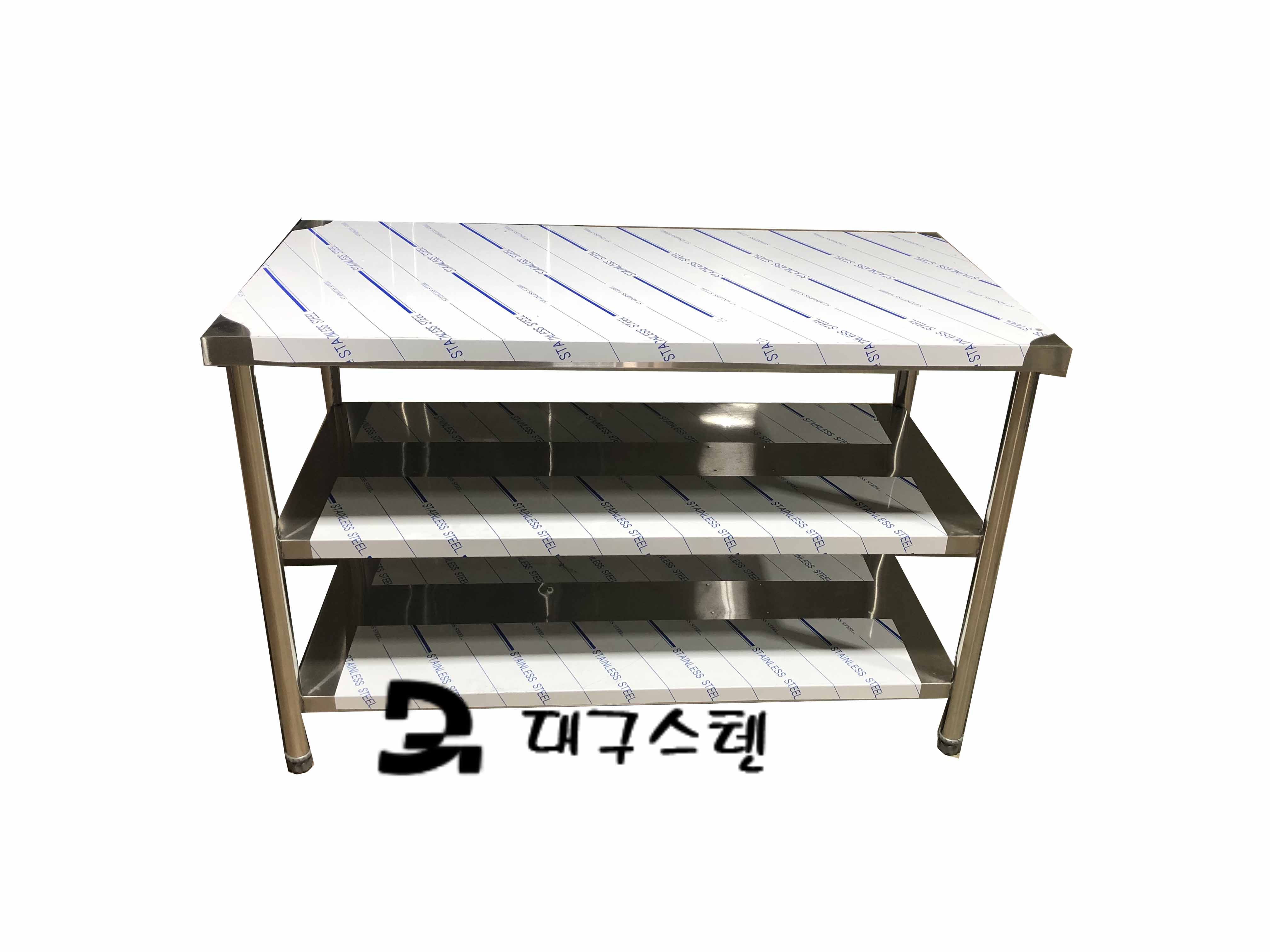 대구스텐) 2단 작업대-1200 무빽